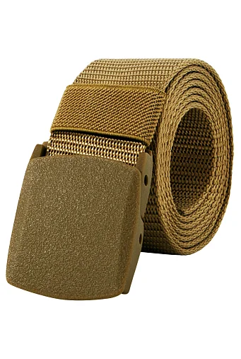 Тактический нейлоновый ремень с пластиковой пряжкой