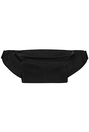 SB-008-036 Поясная сумка с накладным карманом 27х5х15 см