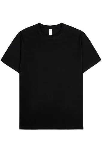 T020 Футболка из чесаного хлопка с короткими рукавами и круглым вырезом