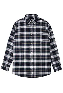 Фланелевая рубашка в клетку Модель 25-34