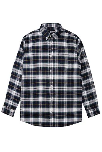 Фланелевая рубашка в клетку Модель 25-34