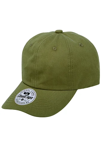 305-6-1-001-053C Мягкая хлопковая кепка с низким профилем