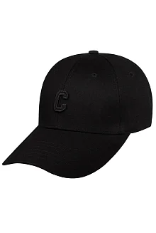 15127-C Бейсболка с буквой С-Blk 15127-C Бейсболка с буквой С-Blk