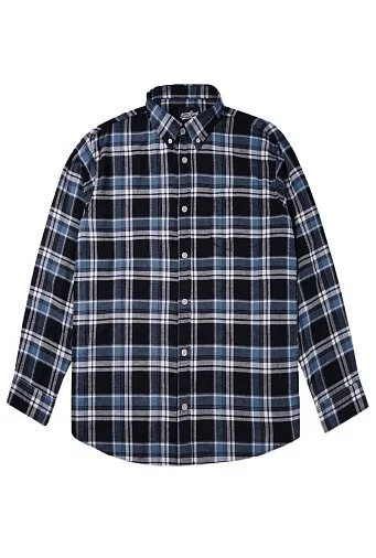 Фланелевая рубашка в клетку Модель 25-39