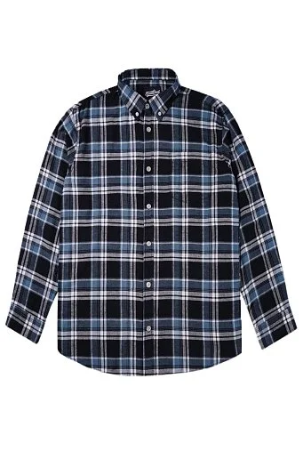 Фланелевая рубашка в клетку Модель 25-39