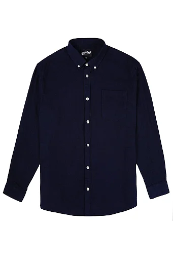 Однотонная хлопковая рубашка Модель 25-01