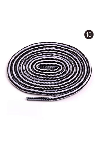 Круглые двухцветные шнурки 1200 x 4 мм #15