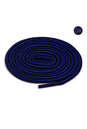 Круглые двухцветные шнурки 1200 x 4 мм #04