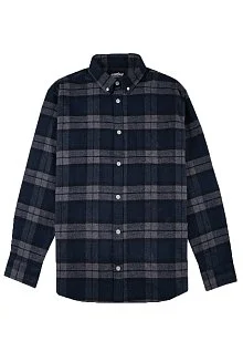 Фланелевая рубашка в клетку Модель 25-44