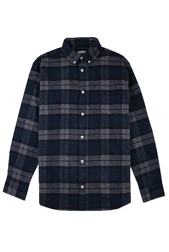 Фланелевая рубашка в клетку Модель 25-44