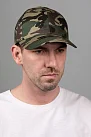 K2045 Камуфляжная бейсболка из плотного хлопка
