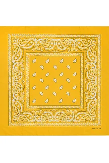 Бандана из органического хлопка с принтом пейсли