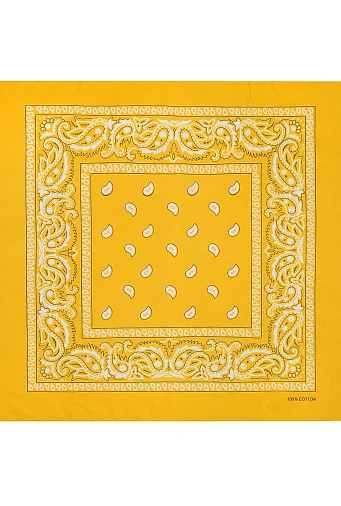 Бандана из органического хлопка с принтом пейсли