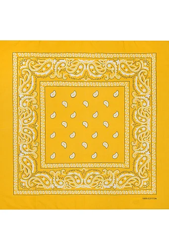 Бандана из органического хлопка с принтом пейсли