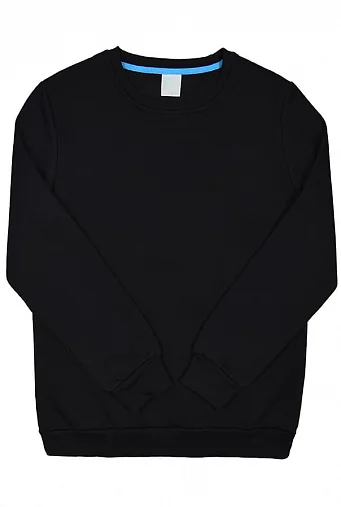 Свитшот с голубым кантом