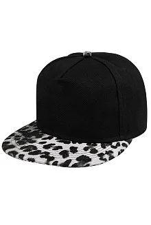16029 Бейсболка с леопардовым козырьком 16029 Бейсболка с леопардовым козырьком