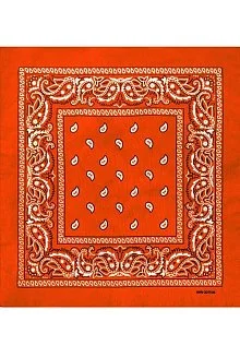 Бандана из органического хлопка с принтом пейсли