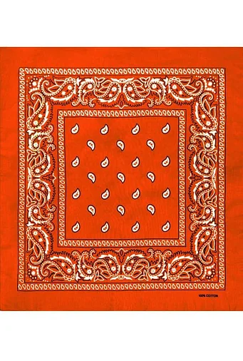 Бандана из органического хлопка с принтом пейсли