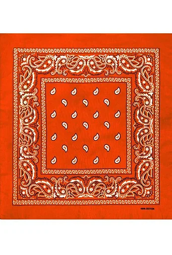 Бандана из органического хлопка с принтом пейсли