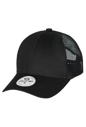 400-6-1-026-002C Шестипанельная однотонная хлопковая с загнутым козырьком