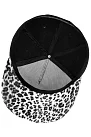 16029 Бейсболка с леопардовым козырьком