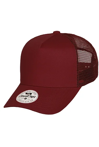 401-5-1-079-022C Пятипанельная однотонная хлопковая с загнутым козырьком