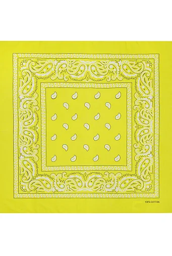 Бандана из органического хлопка с принтом пейсли