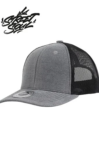 812-6-2-000-013CP Двухцветная кепка дальнобойщика