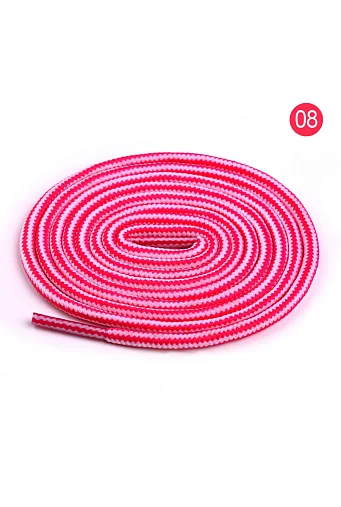 Круглые двухцветные шнурки 1200 x 4 мм #08