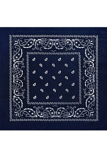 Бандана из органического хлопка с принтом пейсли