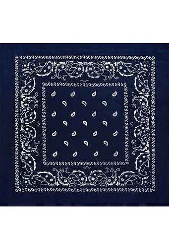 Бандана из органического хлопка с принтом пейсли