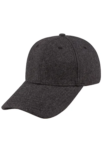 16028 Шерстяная шестипанельная кепка