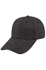 16028 Шерстяная шестипанельная кепка
