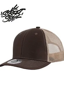 812-6-2-000-007CP Двухцветная кепка дальнобойщика