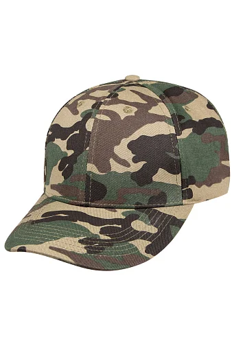 K2045 Камуфляжная бейсболка из плотного хлопка