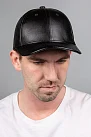 K330 Кепка из искусственной кожи