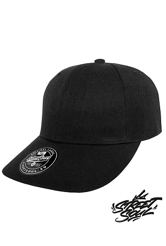 019-6-1-001-000A Fitted Cap Размерная бейсболка с низким профилем