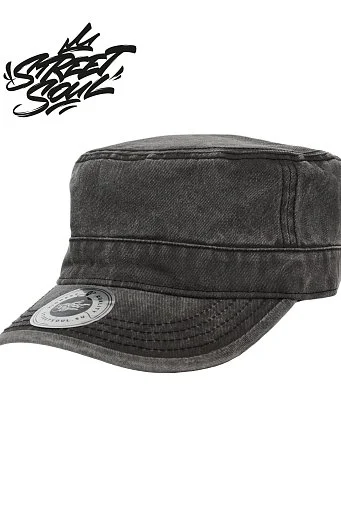 151-0-1-022-890C Кепка немка из стиранного хлопка