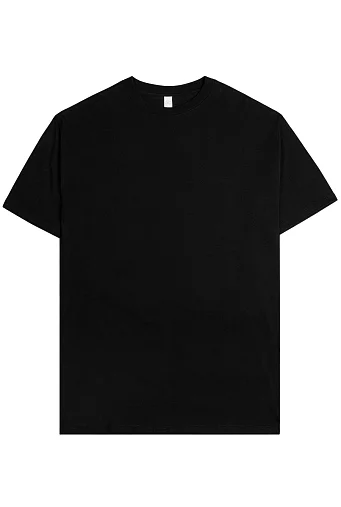 T022 Суперплотная хлопковая футболка с короткими рукавами в уличном стиле