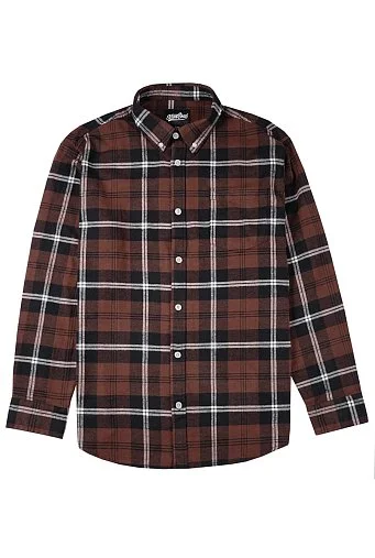 Фланелевая рубашка в клетку Модель 25-45