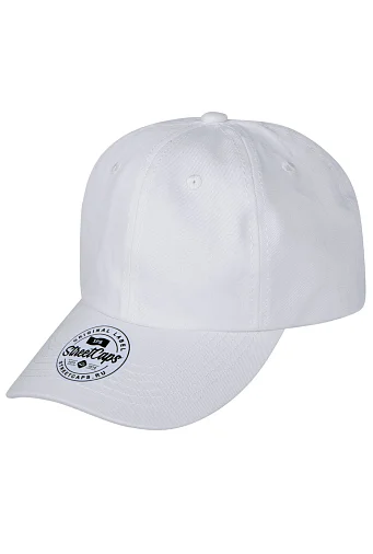 305-6-1-001-000C Мягкая хлопковая кепка с низким профилем