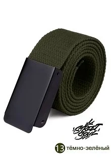 Чёрная металлическая пряжка с текстильной стропой Чёрная металлическая пряжка с текстильной стропой