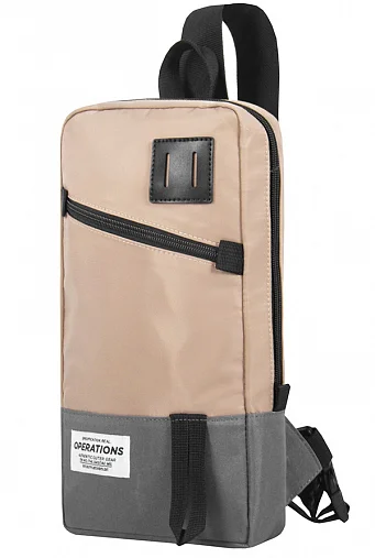 5004 Два цвета с косой молнией 33x16x9 см