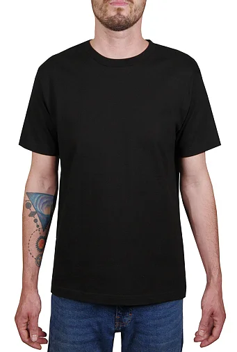 Плотная хлопковая футболка JueMiao T1000