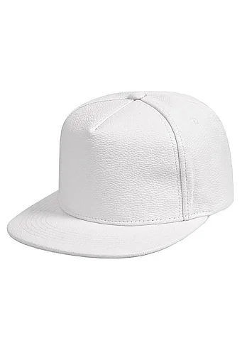 15078 Бейсболка из искусственной кожи