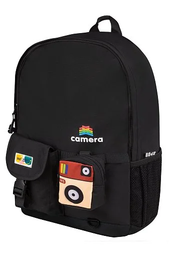 095-070-003 Рюкзак с навесной сумочкой 40х12х28 см