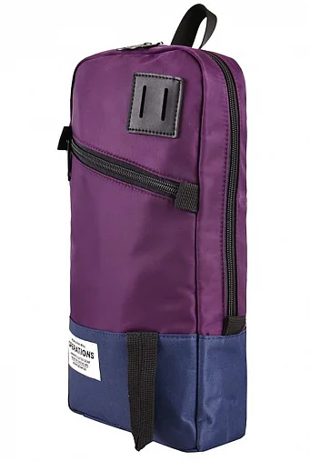 5004 Два цвета с косой молнией 33x16x9 см