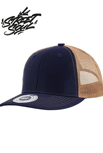 812-6-2-000-003CP Двухцветная кепка дальнобойщика