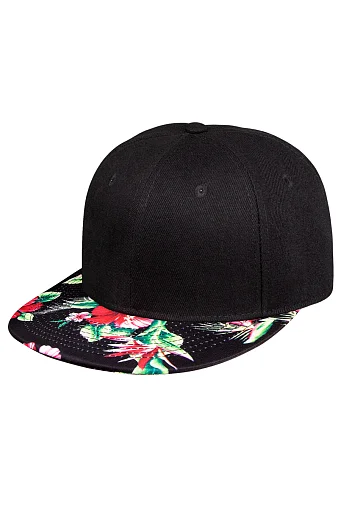 W48 Гибискусы на козырьке