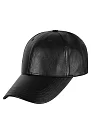 16032 Кепка из искусственной кожи